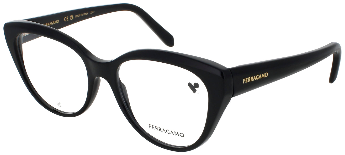 SALVATORE FERRAGAMO SF2970 Frame BLACK Lens DEMO