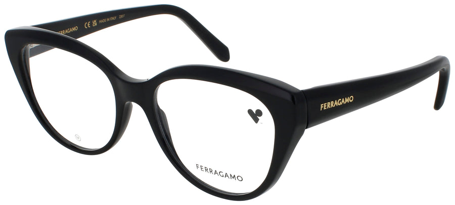 SALVATORE FERRAGAMO SF2970 Frame BLACK Lens DEMO
