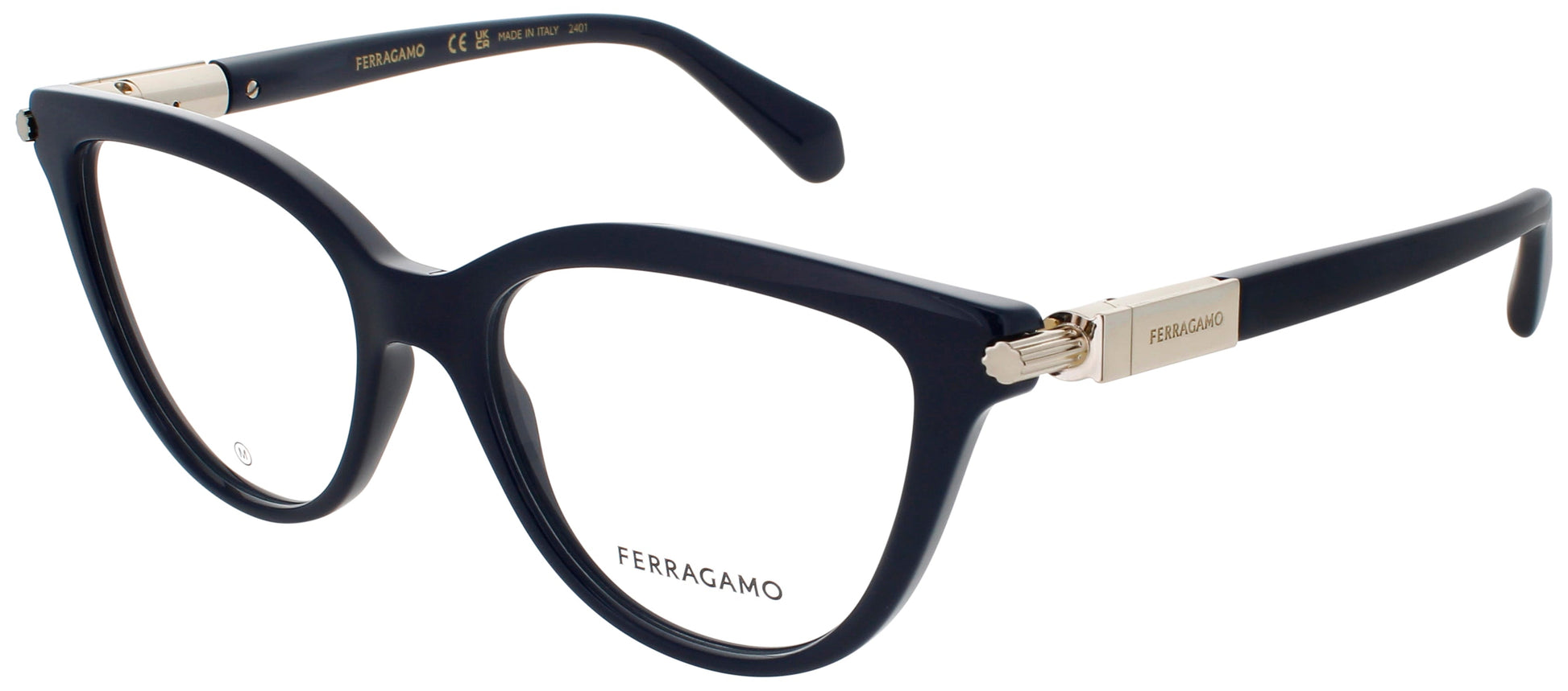 SALVATORE FERRAGAMO SF2974 Frame BLUE NAVY Lens DEMO