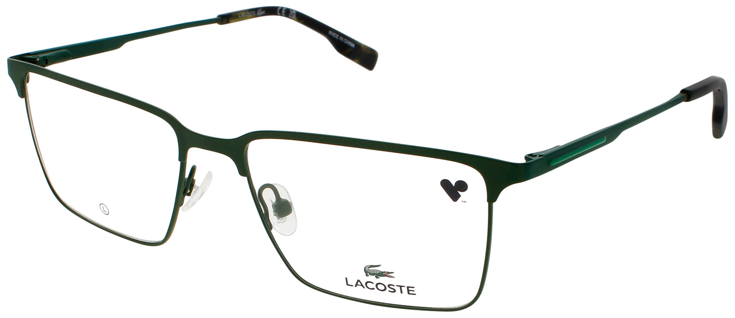 LACOSTE L2296 Frame MATTE GREEN Lens DEMO