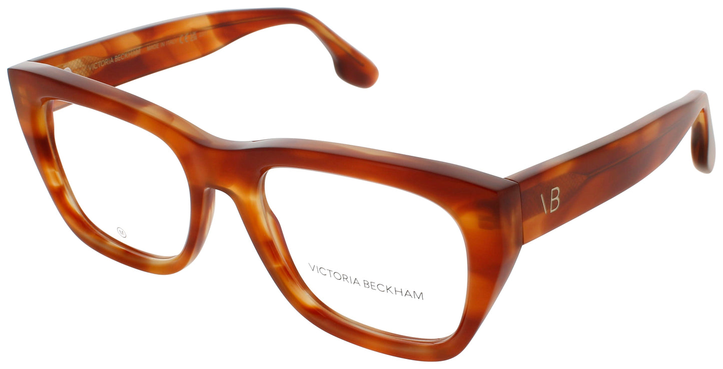 VICTORIA BECKHAM VB2660 Frame STRIPED BLONDE HAVANA Lens DEMO