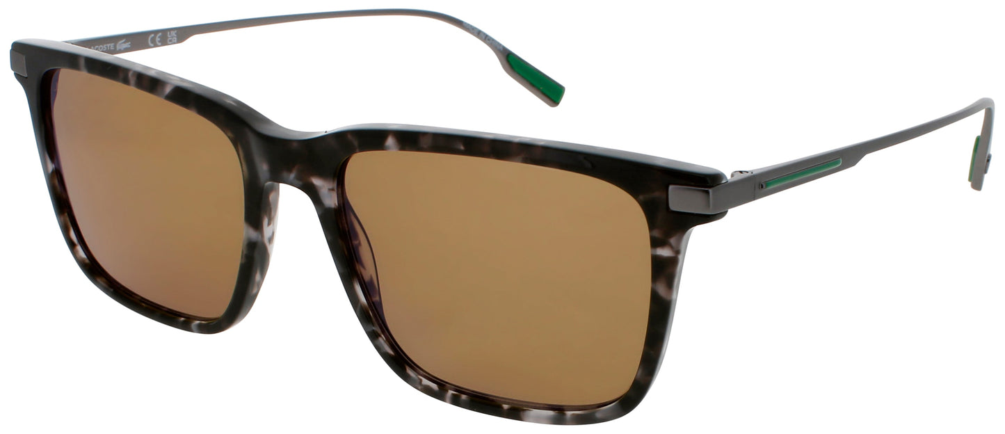 LACOSTE L6017S Frame HAVANA GREY Lens OLIVE