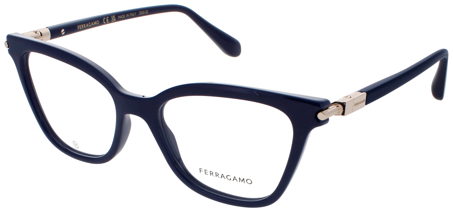 SALVATORE FERRAGAMO SF2991 Frame BLUE Lens DEMO