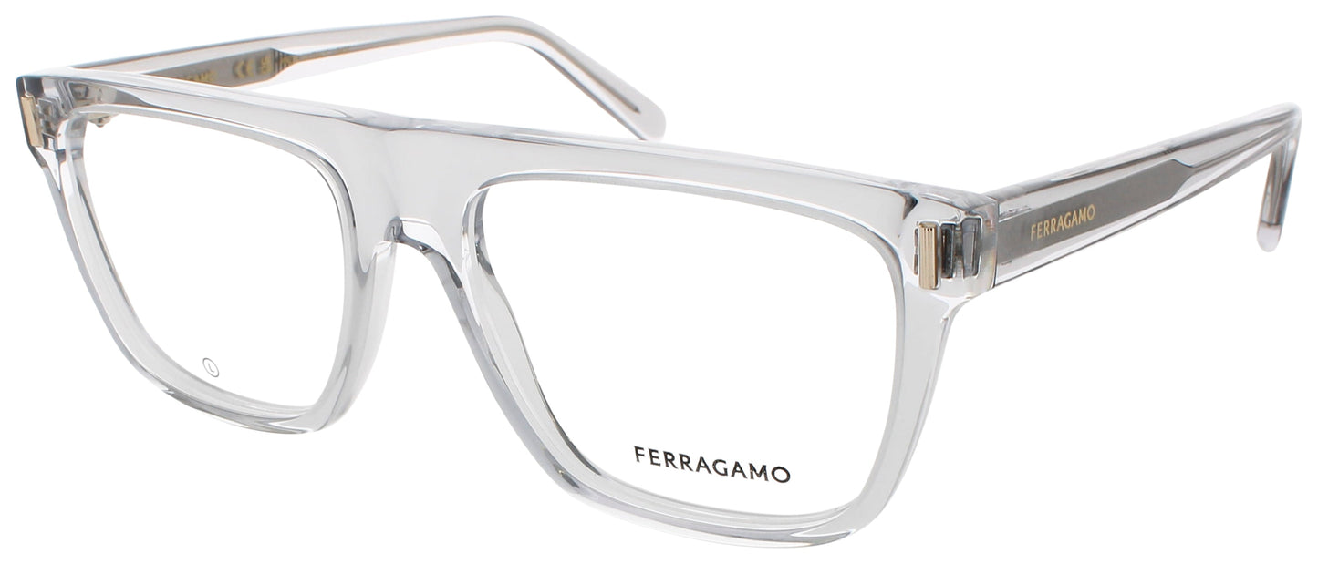 SALVATORE FERRAGAMO SF2997 Frame LIGHT CRYSTAL GREY Lens DEMO