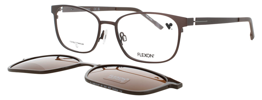 FLEXON FLX1008MAG-SET Frame MATTE COFFEE Lens DEMO