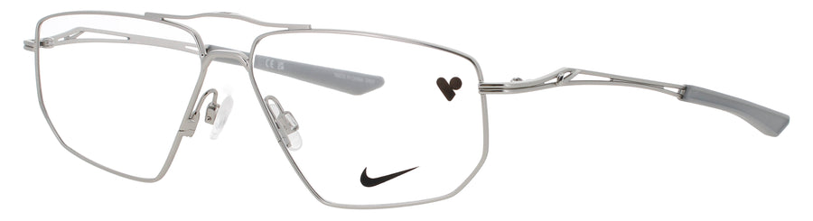 NIKE 8215 Frame SATIN SILVER Lens DEMO