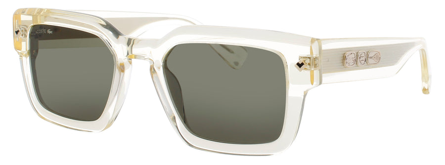 LACOSTE L6071S Frame TRANSPARENT YELLOW Lens GREEN
