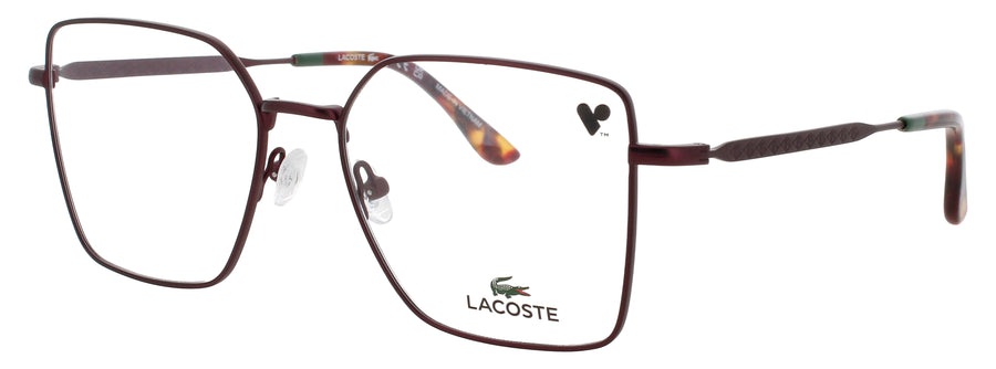 LACOSTE L2316 Frame AUBERGINE Lens DEMO