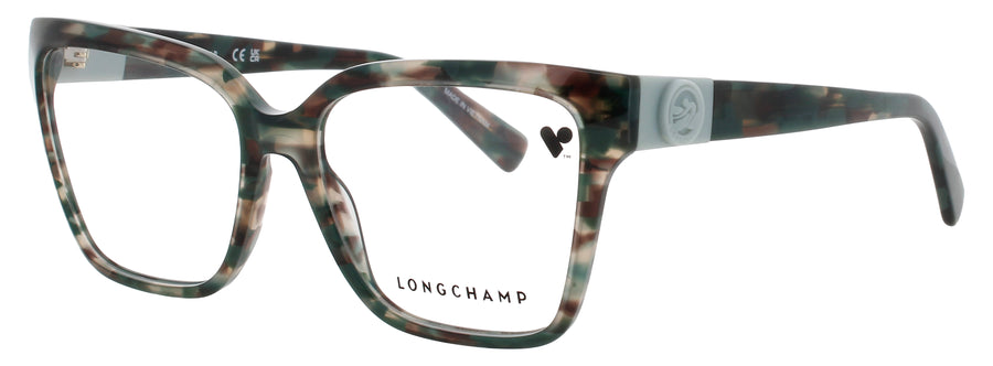 LONGCHAMP LO2754-N Frame DARK CAMO Lens DEMO