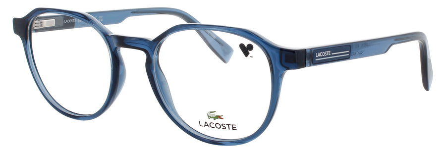LACOSTE L2980 N Frame TRANSPARENT BLUE Lens DEMO