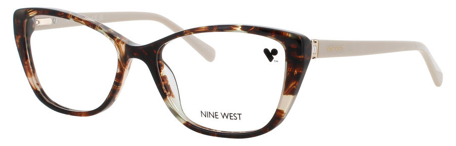 NINE WEST NW5206 N Frame AMBER TORTOISE Lens DEMO