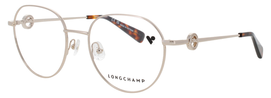 LONGCHAMP LO2165-N Frame DEEP GOLD Lens DEMO