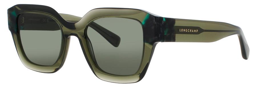 LONGCHAMP LO771S Frame TRANSPARENT GREEN Lens GREEN TINT