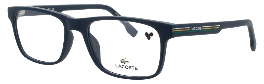 LACOSTE L2886 N Frame MATTE BLUE Lens DEMO