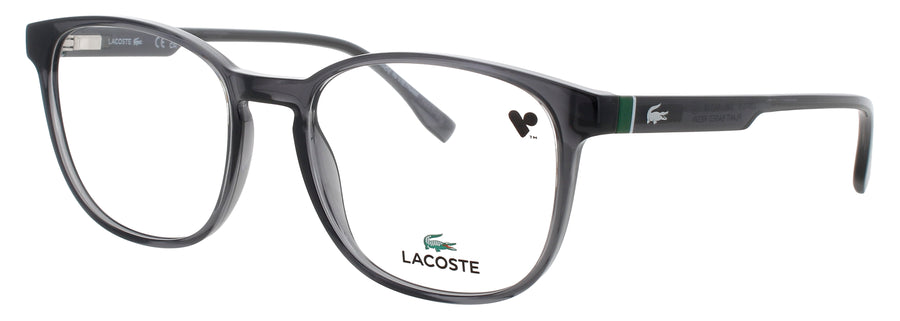 LACOSTE L2975 N Frame TRANSPARENT GREY Lens DEMO