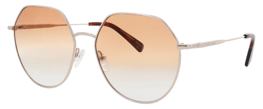 LONGCHAMP LO154S-N Frame ROSE GOLD/BRICK Lens GRADIENT BROWN