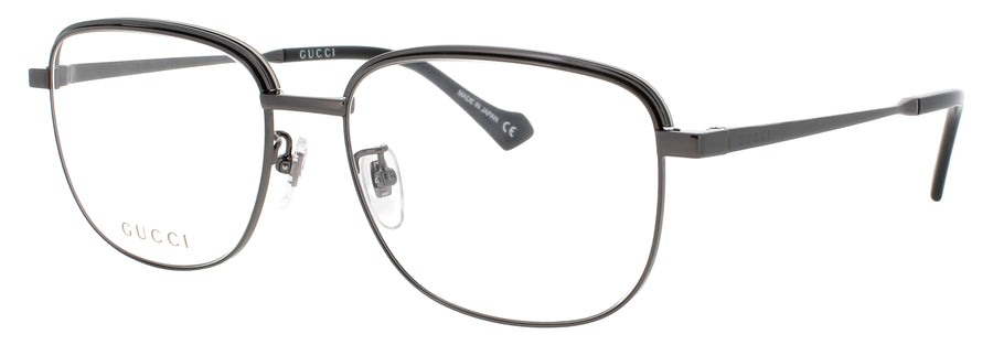 GUCCI GG1102O Frame RUTHENIUM Lens DEMO