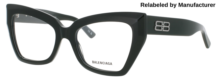 BALENCIAGA BB0275O Frame GREEN Lens DEMO