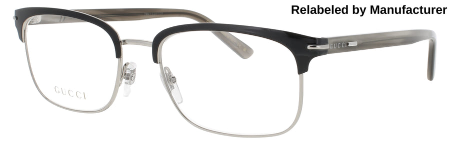 GUCCI GG1448O Frame HAVANA/SILVER Lens DEMO