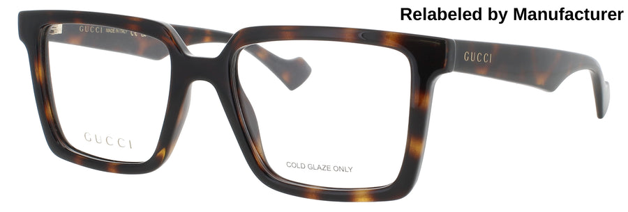 GUCCI GG1540O Frame HAVANA Lens DEMO