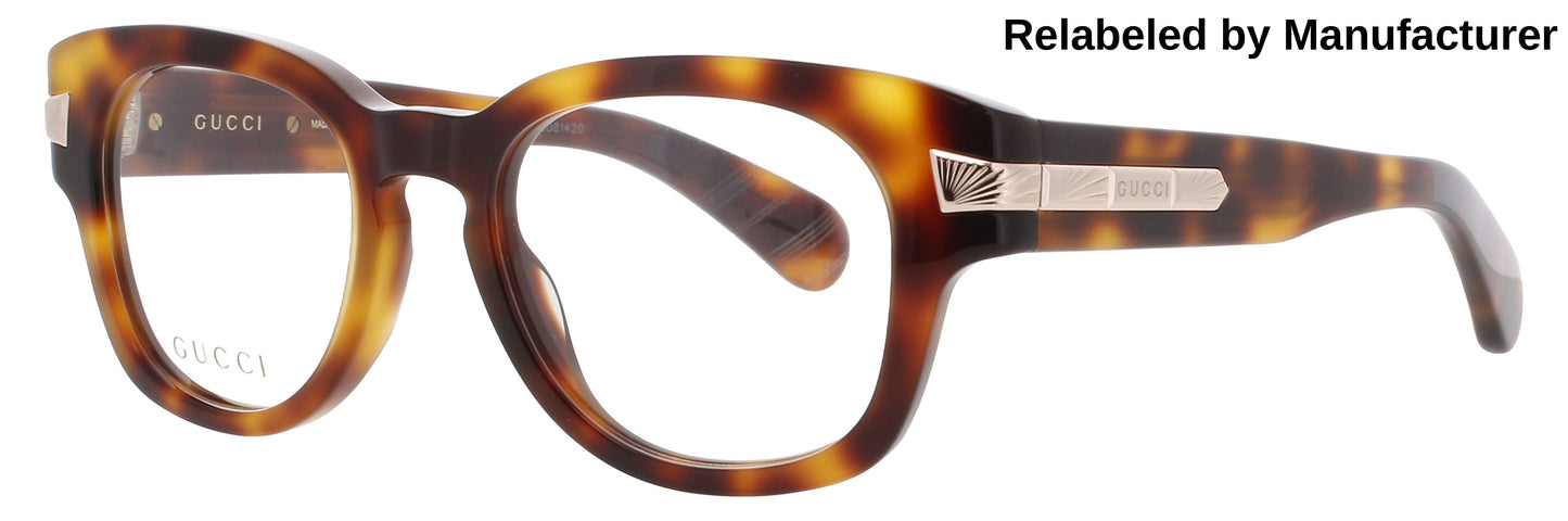 GUCCI GG1518O Frame HAVANA Lens DEMO