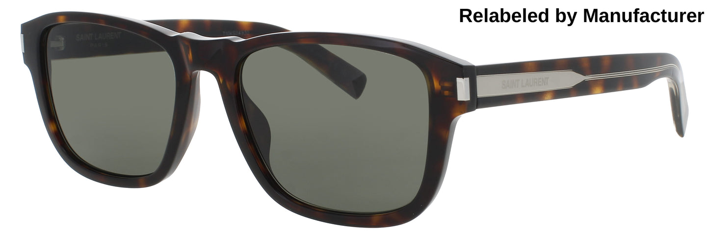 SAINT LAURENT SL-710 Frame HAVANA CRYSTAL Lens SMOKE
