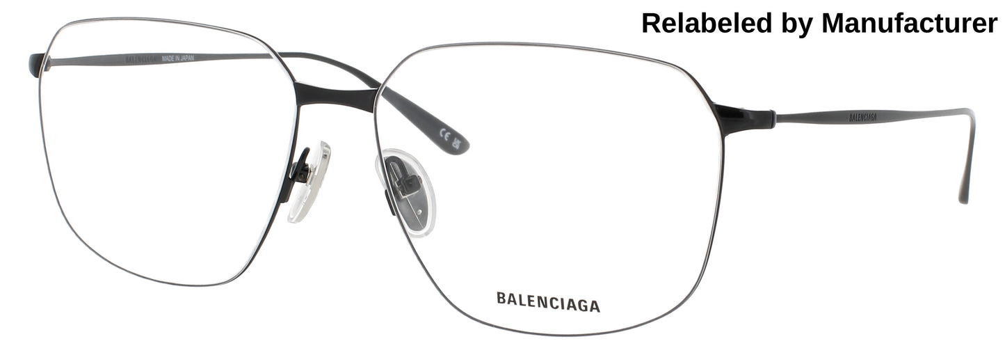 BALENCIAGA BB0414O Frame BLACK Lens DEMO