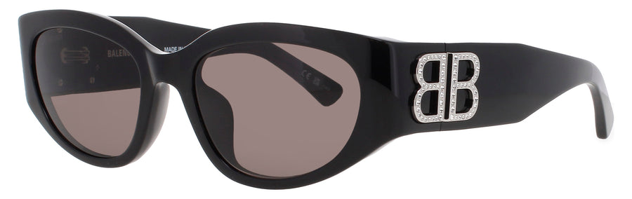 BALENCIAGA BB0324SK Frame BLACK Lens GREY