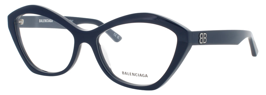 BALENCIAGA BB0341O Frame BLUE Lens DEMO