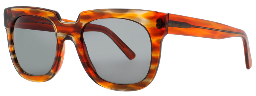 ANDY WOLF AGATHA Frame BROWN/RED Lens SMOKE