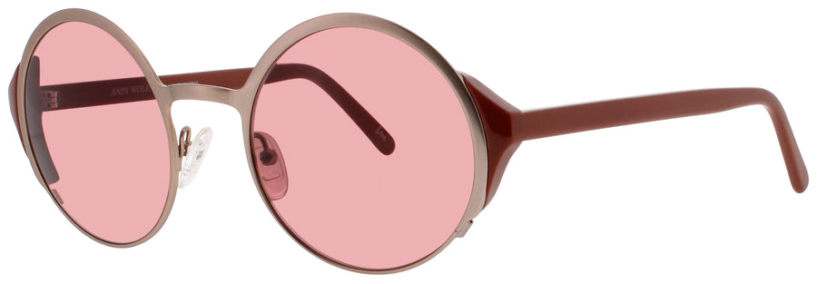 ANDY WOLF HUMBLE Frame MATTE ROSE GOLD Lens ROSE