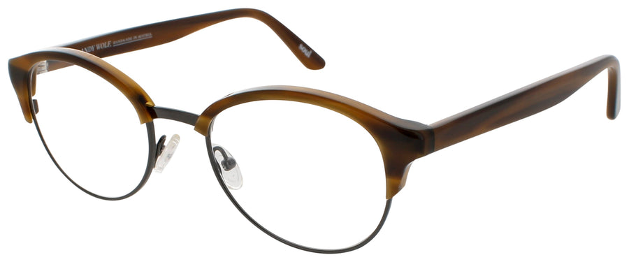 ANDY WOLF 4543 Frame BROWN Lens DEMO