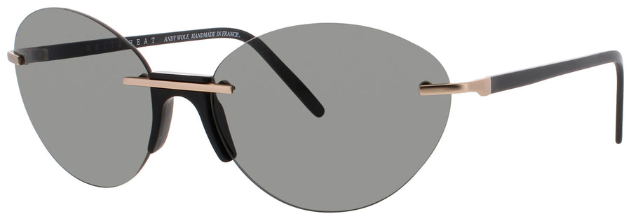 ANDY WOLF ZURI Frame BLACK Lens SMOKE