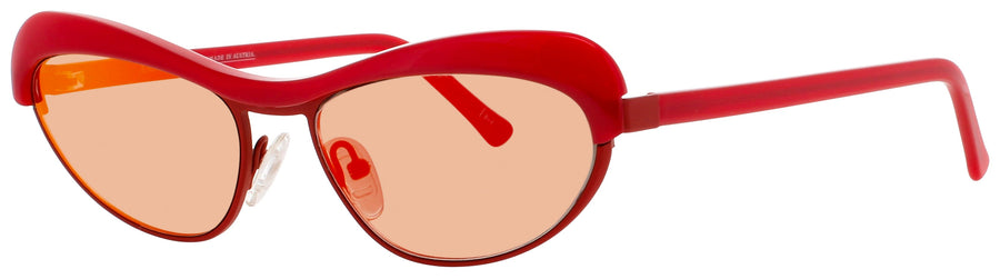 ANDY WOLF AKIRA Frame RED Lens RED MIRROR