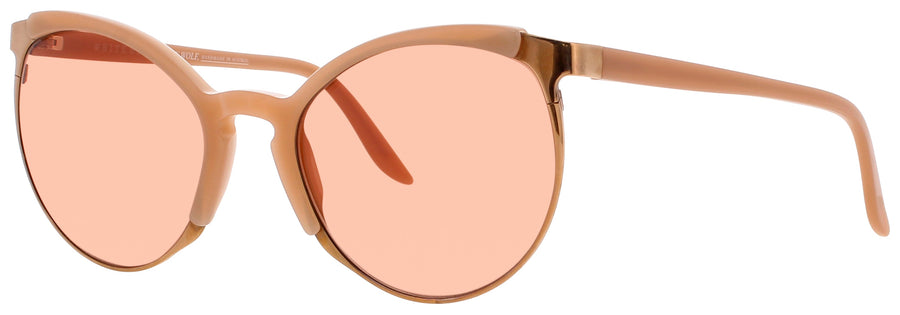 ANDY WOLF DINAH Frame GOLD/CORAL Lens PINK POLARIZED