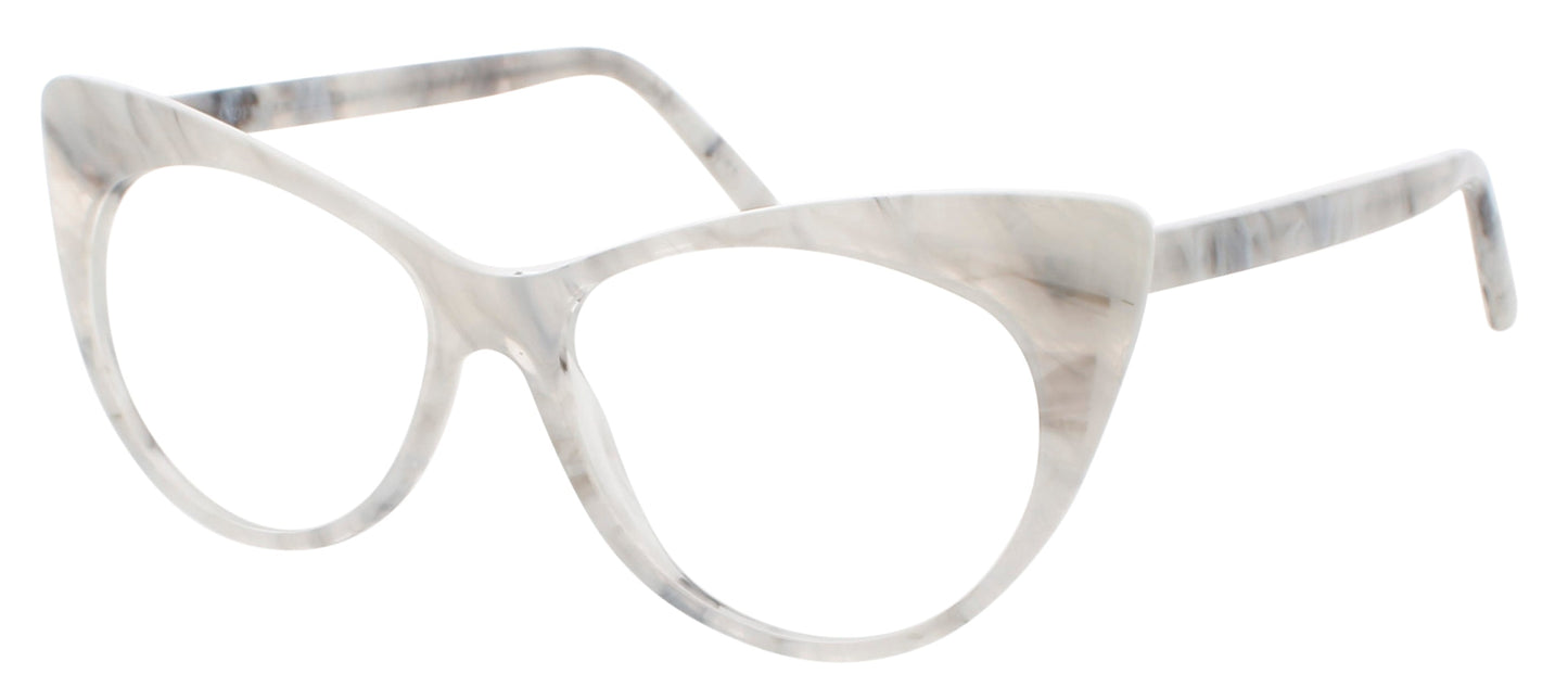 ANDY WOLF 5087 Frame WHITE GREY Lens DEMO