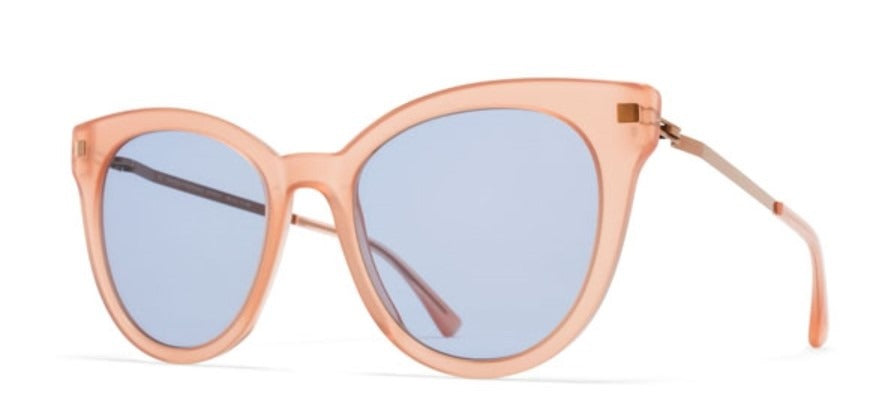 MYKITA ANIK Frame RHUBARB SORBET SHINY COPPER Lens SKY BLUE
