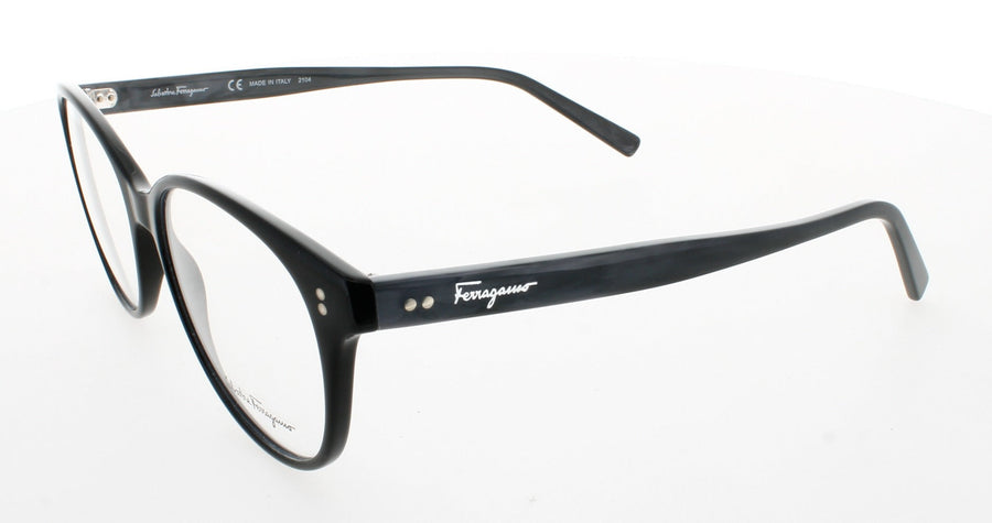 SALVATORE FERRAGAMO SF2911 Frame BLACK GREY MARBLE Lens DEMO