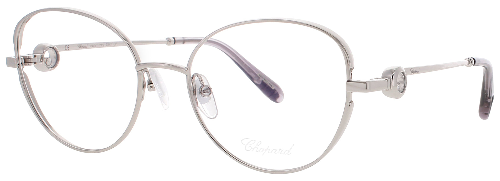 CHOPARD VCHF16S Frame SILVER Lens DEMO 