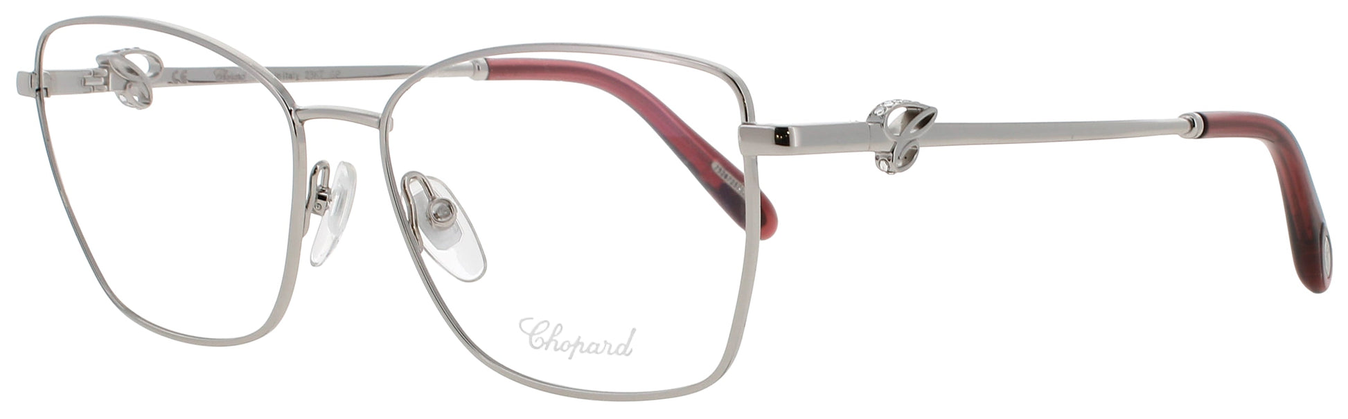 CHOPARD VCHF50S Frame SILVER Lens DEMO 