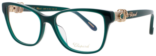 CHOPARD VCH306S Frame DARK GREEN/GOLD Lens DEMO 