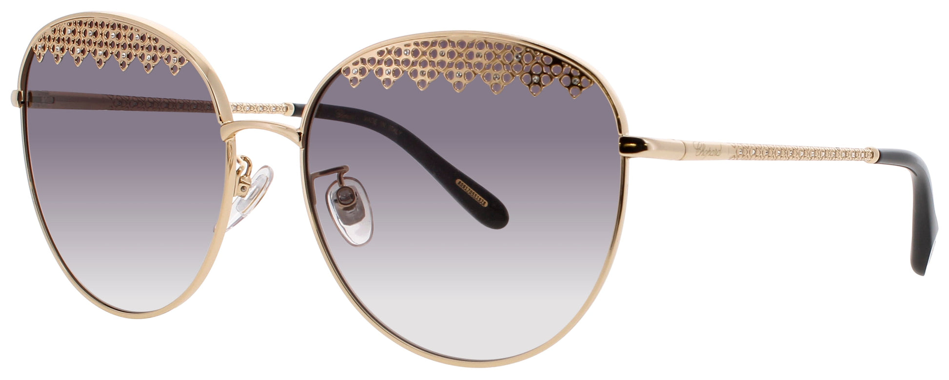 CHOPARD SCHF75S Frame GOLD Lens SMOKE GRADIENT