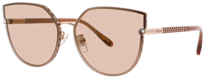 CHOPARD SCHF78S Frame COPPER GOLD Lens BROWN MIRROR