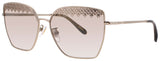 CHOPARD SCHF76S Frame LIGHT GOLD Lens BROWN MIRROR