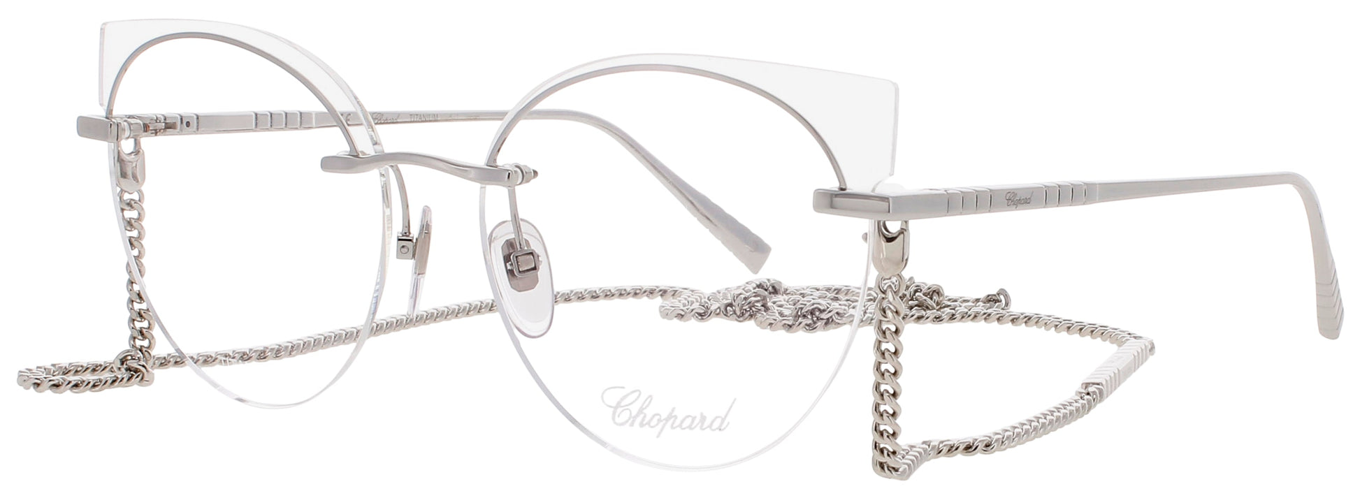CHOPARD IKCHF70 Frame SILVER Lens DEMO 