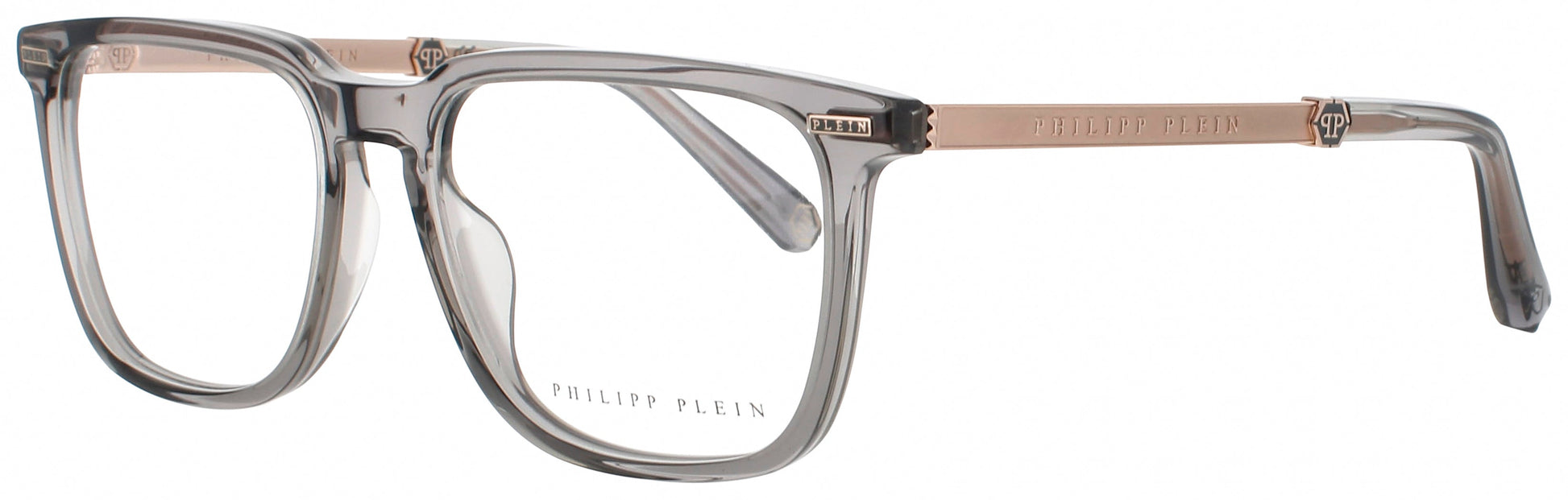 Philipp Plein VPP058M Frame TRANSPARENT/GREY Lens DEMO