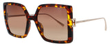 CHOPARD SCH334M Frame HAVANA Lens BROWN GRADIENT