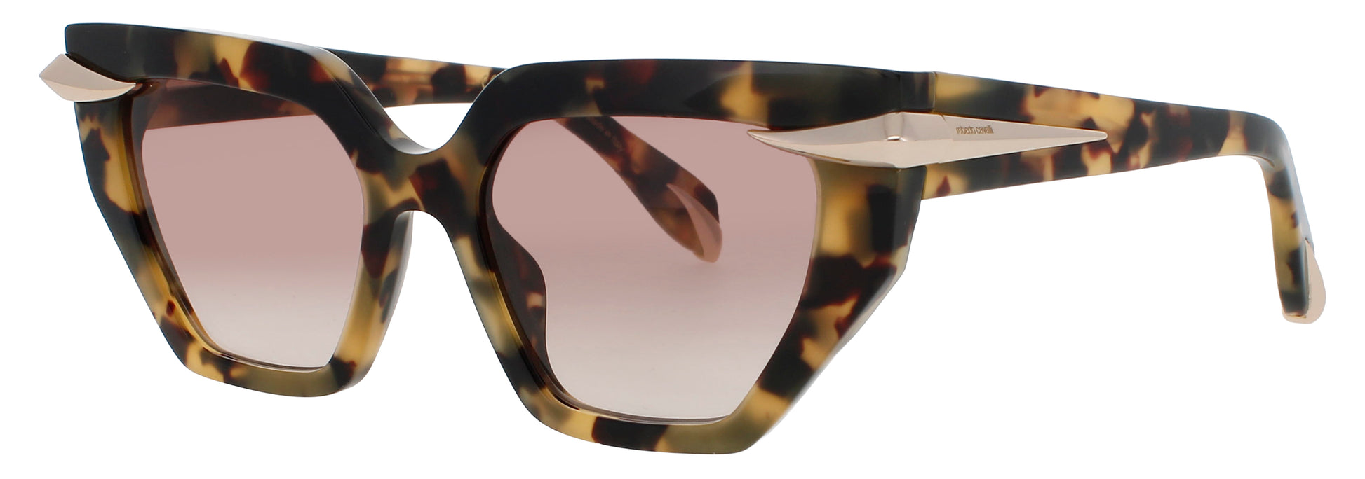 ROBERTO CAVALLI SRC001M Frame VINTAGE HAVANA Lens PINK GRADIENT