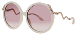 ROBERTO CAVALLI SRC004M Frame CREAM Lens PINK GRADIENT