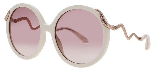 ROBERTO CAVALLI SRC004M Frame CREAM Lens PINK GRADIENT